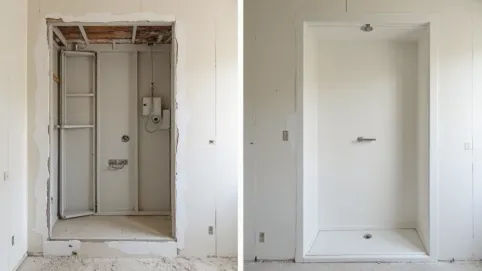 Geberit przed czy po tynkach