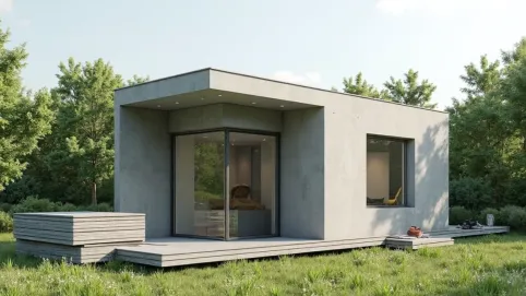 Gotowe domy z płyt betonowych cena