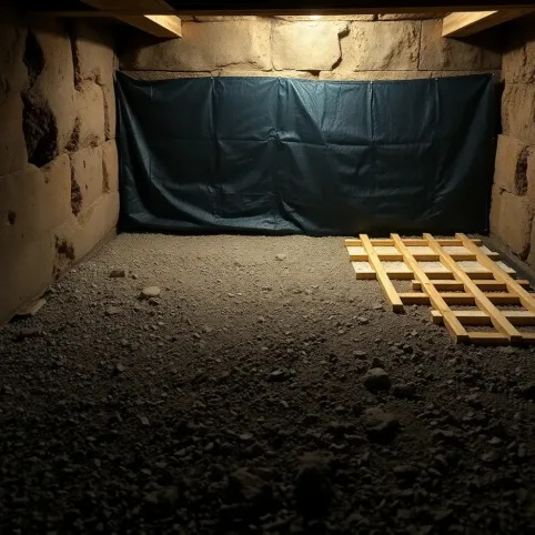 Izolacja podłogi w starej piwnicy