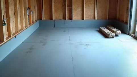 Izolacja posadzki w garażu