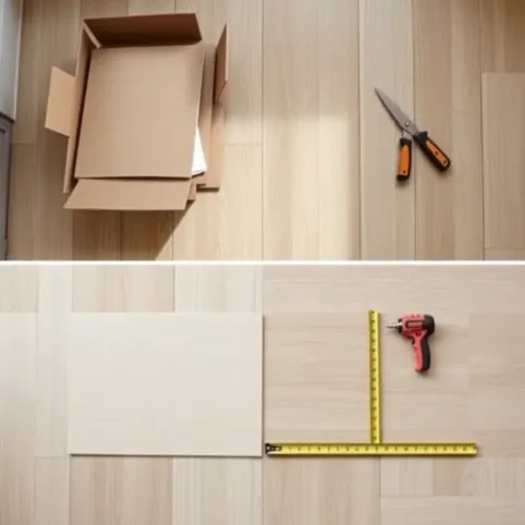 Jak kłaść panele winylowe samoprzylepne