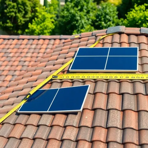 Jak obliczyć ile paneli wejdzie na dach