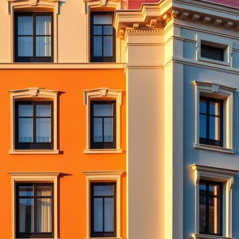 Jak odciąć kolory na elewacji