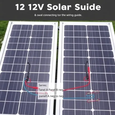 Jak podłączyć 2 panele fotowoltaiczne 12V