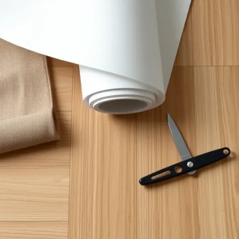 Jak położyć wykładzinę PCV na panele