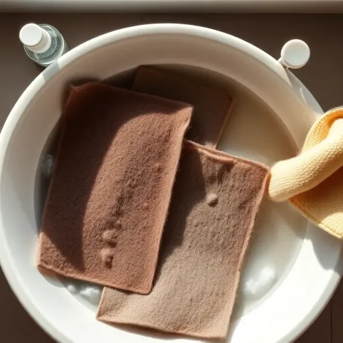 Jak prać panele z filcu