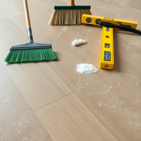 Jak przygotować podłoże pod panele winylowe samoprzylepne