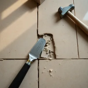 Jak skuć kafelki z podłogi