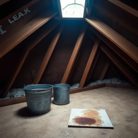 Jak sprawdzić gdzie przecieka dach