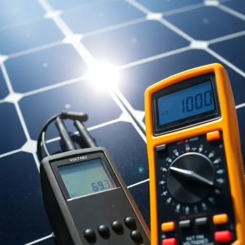 Jak sprawdzić panel fotowoltaiczny miernikiem