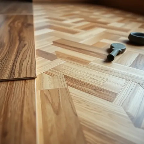 Jak układać panele laminowane w jodełkę