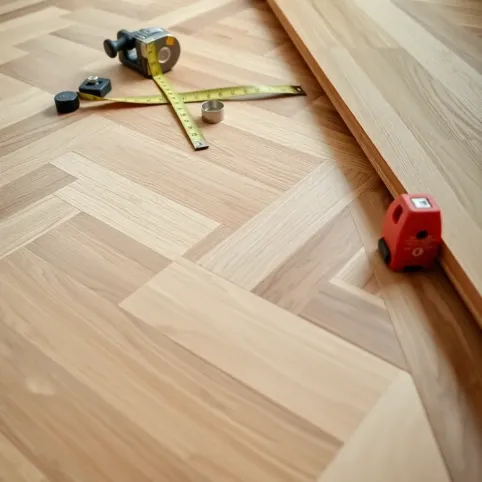 Jak układać panele w jodełkę