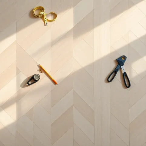 Jak układać panele winylowe w jodełkę