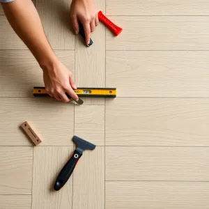 Jak układać płytki podłogowe drewnopodobne