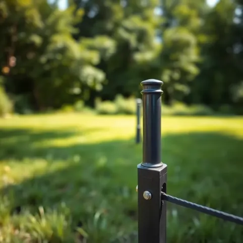 Jak ustawić wysokość słupków ogrodzeniowych