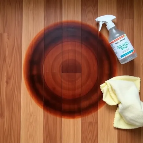Jak usunąć plamy z podłogi drewnianej