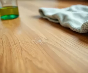 Jak usunąć rysy z paneli domowym sposobem