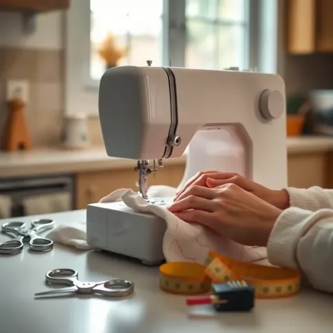 Jak uszyć panel z firanki