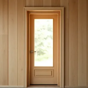 Jak wykończyć panele przy drzwiach wejściowych