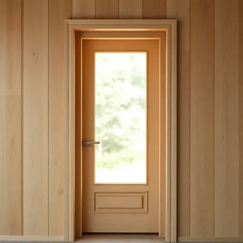 Jak wykończyć panele przy drzwiach wejściowych