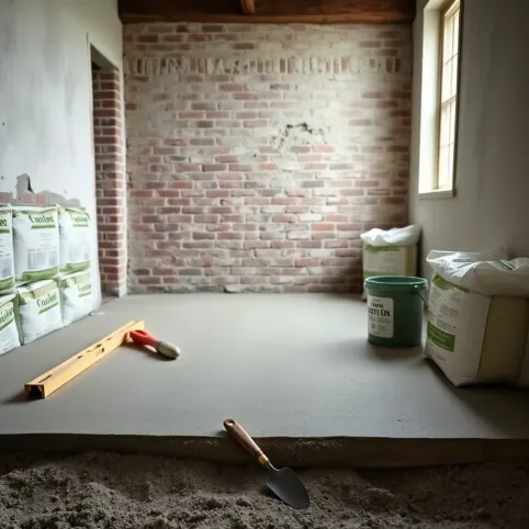 Jak wylać podłogę w starym domu