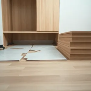 Jak wymienić panele pod szafą w zabudowie