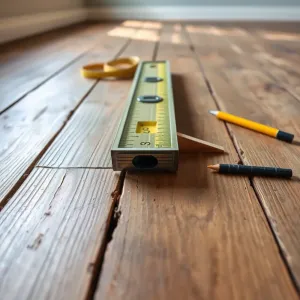 Jak wyrównać starą podłogę z desek