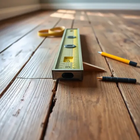 Jak wyrównać starą podłogę z desek
