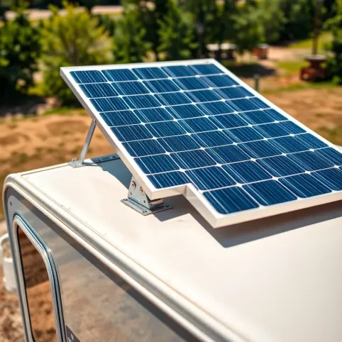 Jak zamontować panel solarny na przyczepie kempingowej