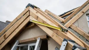 jak zmierzyć dach dwuspadowy