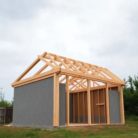 Jak zrobić dach jednospadowy na garażu