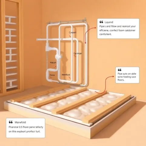 Jak zrobić ogrzewanie podłogowe schemat