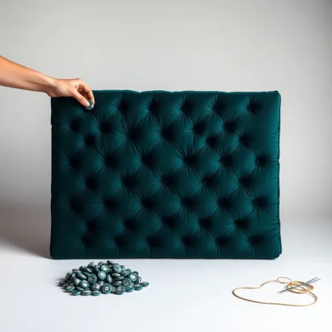 Jak zrobić panel tapicerowany pikowany