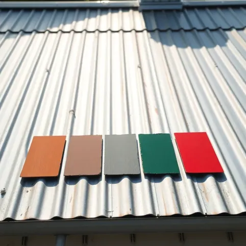 Jaka farba na dach z blachy ocynkowanej