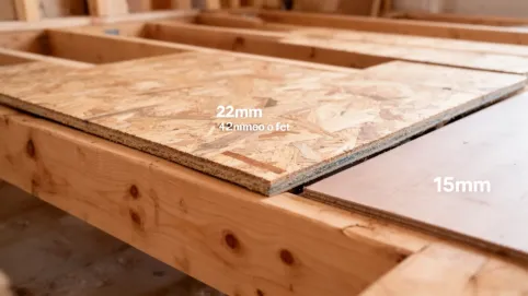 jaka grubość płyty osb na podłogę na legarach