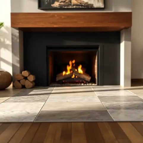 Jaka podłoga pod kominek