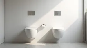 Jaka wysokość geberitu od posadzki