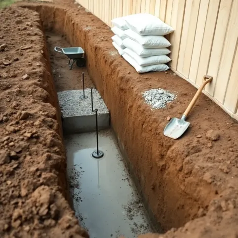 Jaki fundament pod ogrodzenie