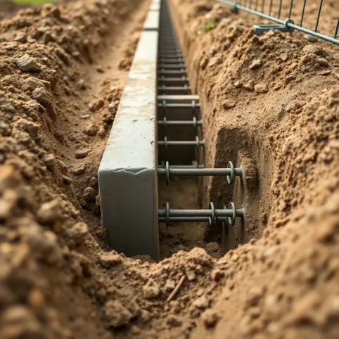 Jaki fundament pod ogrodzenie Joniec