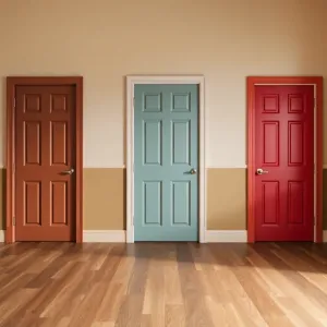 Jaki kolor drzwi do podłogi dębowej
