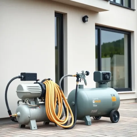 Jaki kompresor do elewacji
