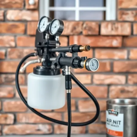 Jaki pistolet do malowania elewacji