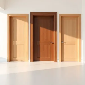 Jakie drzwi do białej podłogi