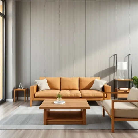 jakie meble do szarych paneli