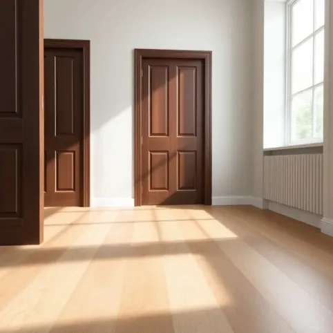 Jakie panele do ciemnych drzwi