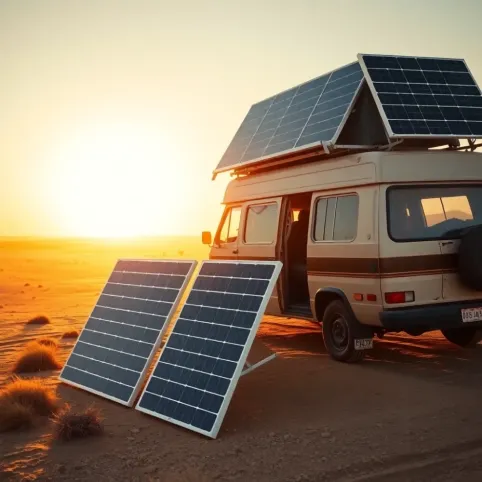 Jakie panele na kampera