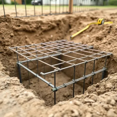 Jakie zbrojenie pod ogrodzenie