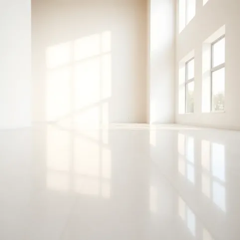 Jasne panele podłogowe z połyskiem