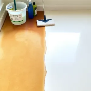 Klejącą podłoga czym myć