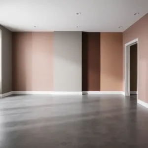 Kolor ścian do szarej podłogi